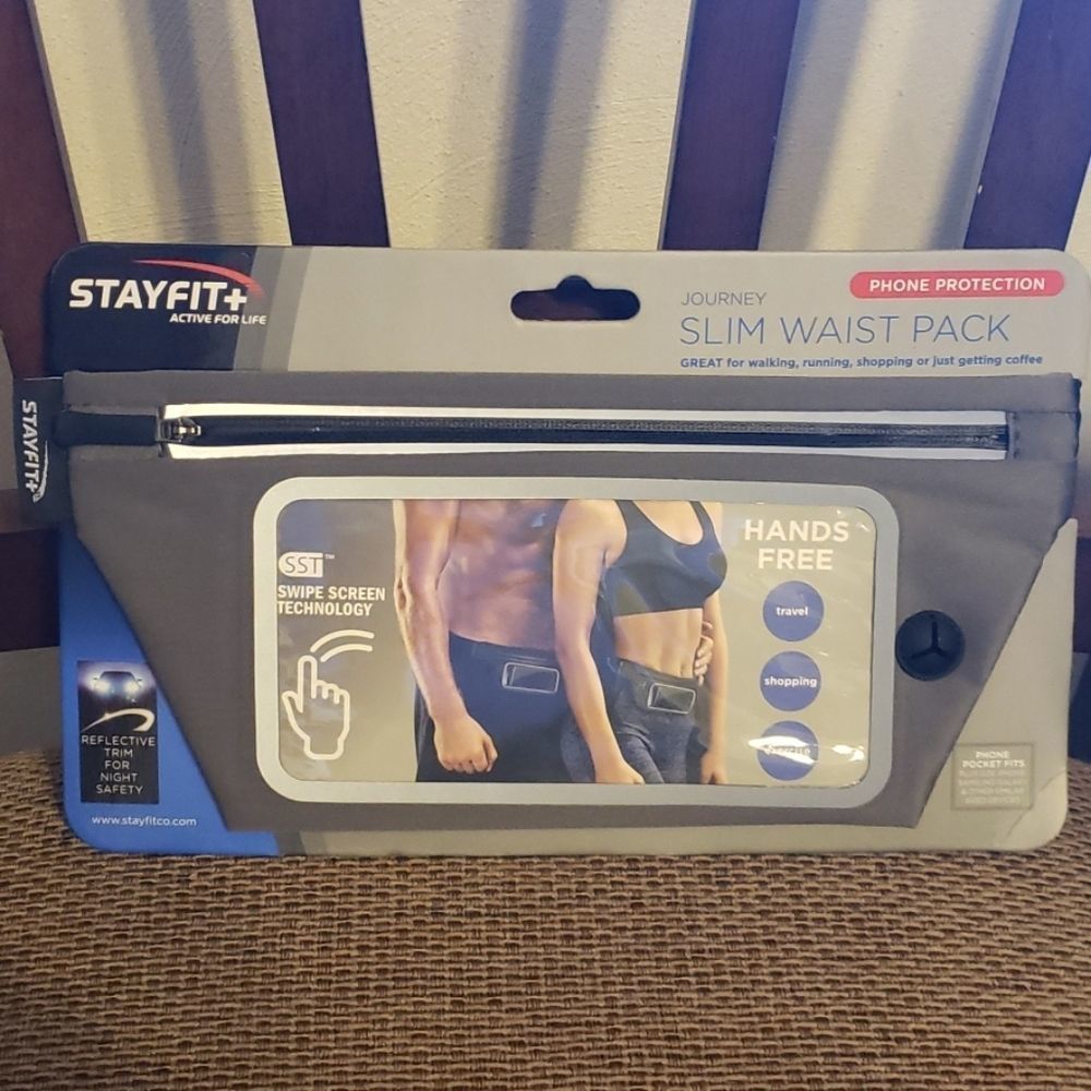 Stayfit Journey Slim Waste Pack black